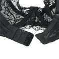 thumbnail image 7 of Varsbaby Women Ultra-Thin Unlined Lace Bra Sexy See Through Underwire Bra, 7 of 7