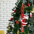 thumbnail image 3 of Bolsa trasera Santa Claus operada eléctricamente para decoración del hogar (Red Ladder Santa) JShteea Libre de BPA, 3 of 6