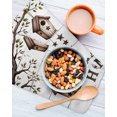 thumbnail image 3 of Sweet Home Kitchen Dish Towels for Drying Dishes Set of 4, Western Stars Bird Houses White Wood Plank Waffle Weave Microfiber Hand Tea Bathroom Towels Quick Dry & Absorbent Towel 12x12, 3 of 7