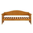 thumbnail image 5 of AFI Nantucket Wood Twin Size Daybed Frame, Light Toffee, 5 of 10