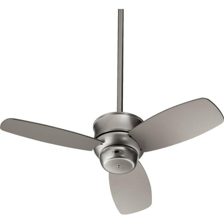 Gusto Satin Nickel 32 Inch Three Blade Ceiling Fan Walmart Com