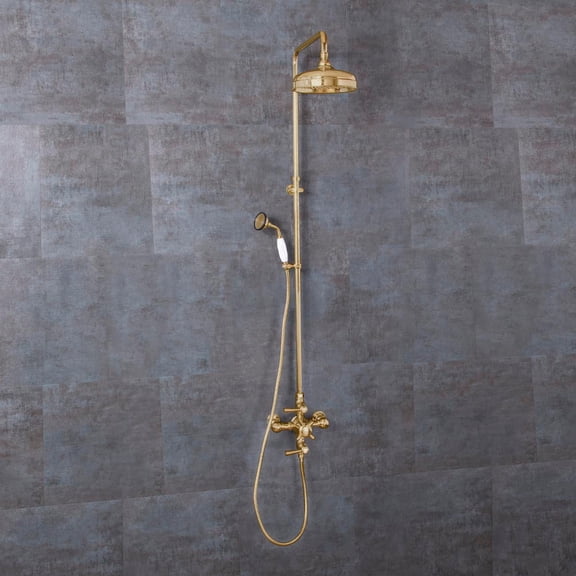 Thermostatic Exposed Tub & Shower Set