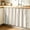 Beige, White, Cream, variant on Grey Striped Cabinet Curtains for Shelves, Modern Thin Line Vertical Stripes Privacy Curtain for Closet Self Adhesive, Dust-Proof Drapes for Closet Storage Room Classroom Doorway, 32"W x 55"L