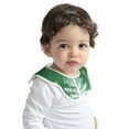 thumbnail image 2 of Bingfone Christmas Green Soft Bibs For Baby Boy Girl 360 Rotate Petal Absorbent Bibs Washable For Drooling Teething, 2 of 9