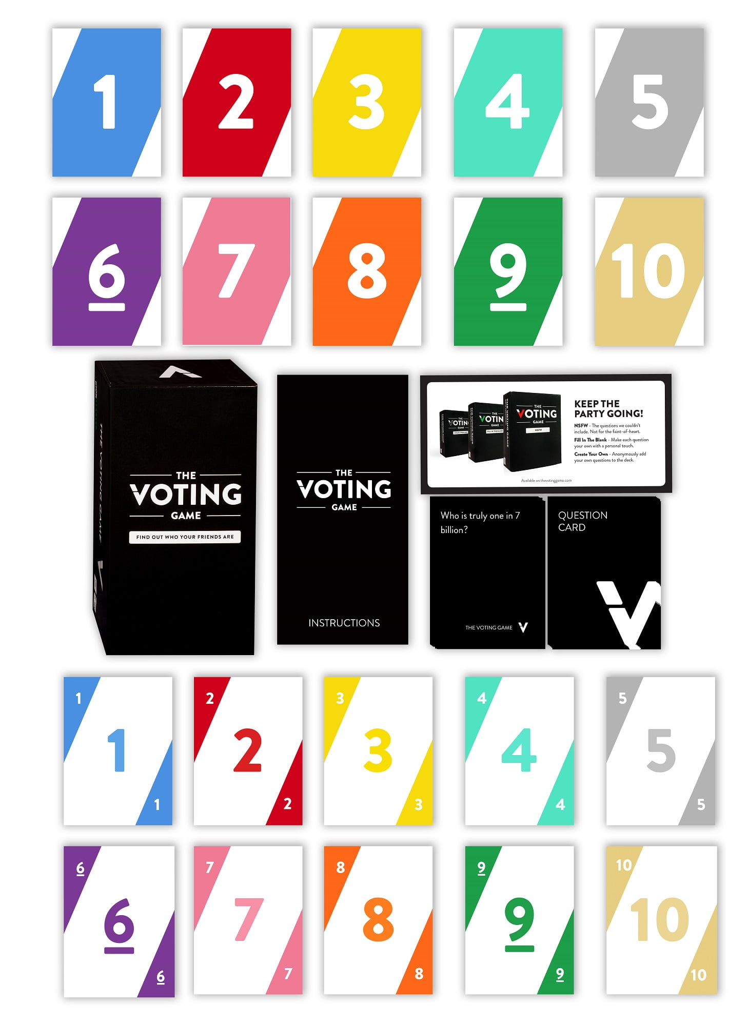 Buy THE VOTING GAME The Adult Party Game About Your Friends Online at