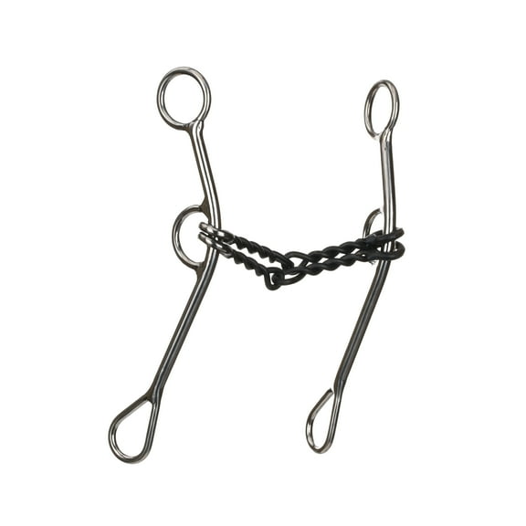 Showman Double Twisted Gaited Bit w/ 9" Cheeks
