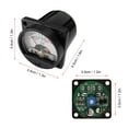 thumbnail image 2 of Vu Meter 2 Pcs Panel Vu Meters Warm Back Light Analog Db Sound Level Indicator Recording & Audio Level Amp With Driver Board, 2 of 7