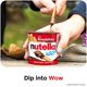 thumbnail image 3 of & GO! Bulk 12 Pack, Hazelnut and Cocoa Spread with Breadsticks, Stocking Stuffers, Snack Cups, 1.8 oz Each​, 3 of 5