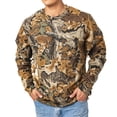 thumbnail image 2 of Realtree Men’s Long Sleeve  Hunting Cotton Shirt, Advantage Classic Camo , Relaxed Fit, Size S-5X, 2 of 9