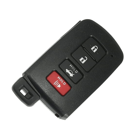 Unique Bargains Car Key Fob Shell 4 Button Remote Control Key Case Shell Keyless Entry Housing for Toyota Camry Avalon
