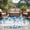 Blue Ivory, variant on Area Rug for Living Room, Spring Blue Floral Non-Slip Indoor Large Carpet for Bedroom/Dining Room, Farmhouse Weeping Floral Leaves Burlap Washable Low-Profile Rectangle Floor Runner Rugs - 5 x 7 Ft