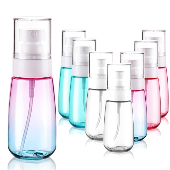 Botella de aerosol Cosywell Fine Mist de 60 ml aprobada por la TSA, paquete de 8