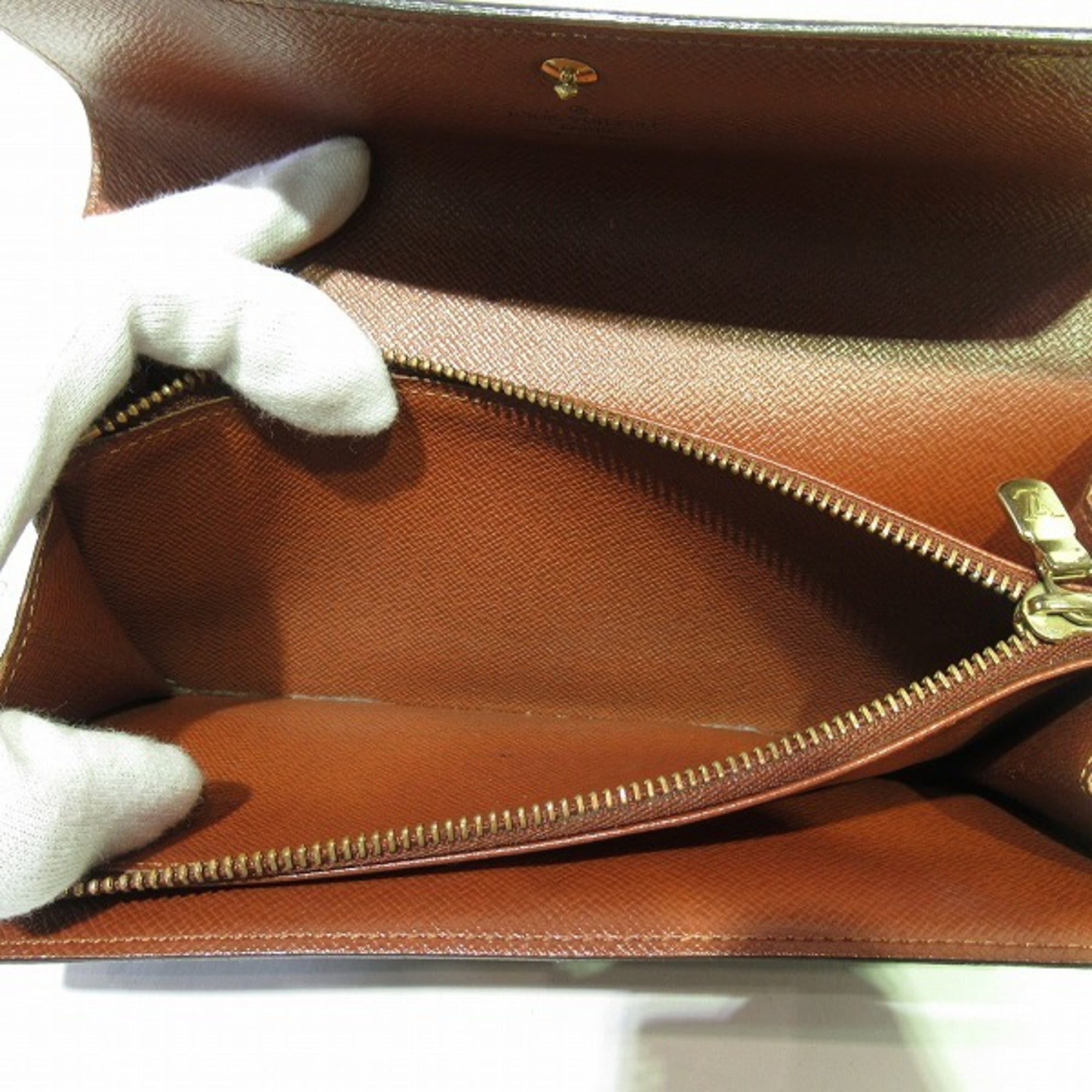 Louis Vuitton Monogram Portumone Zip M61727 Wallet Long Unisex
