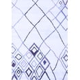 thumbnail image 1 of Ahgly Company Machine Washable Indoor Rectangle Solid Blue Modern Area Rugs, 8' x 10', 1 of 4