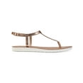 thumbnail image 2 of Sun + Stone Womens Kristi Ankle Summer Thong Sandals, 2 of 3