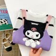 thumbnail image 5 of Vestido de suéter de dibujos animados Kawaii Kuromi para niños y niñas, Vestido de punto de princesa falso de dos piezas, algodón de Navidad, alta calidad, 5 of 5