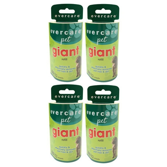 Evercare Giant Layer Lint Roller Refill, 240 Sheets
