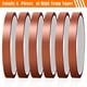 thumbnail image 1 of Cinta de calor para prensa de calor, 6 paquetes de cinta de transferencia de calor resistente al calor cinta de alta temperatura para sublimación en tazas de café, HTV Craft en telas de camiseta Ormromra WRMH-10, 1 of 4