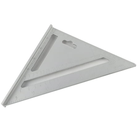 

Aluminum Alloy Rafter Triangle Ruler Protractor Square Carpenter Measurement Tool