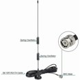 thumbnail image 2 of Antenne de Scanner Radio Amateur Base Magnétique Bnc Mâle Compatible, 2 of 3