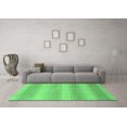 thumbnail image 3 of Ahgly Company Indoor Rectangle Abstract Emerald Green Modern Area Rugs, 6' x 9', 3 of 4