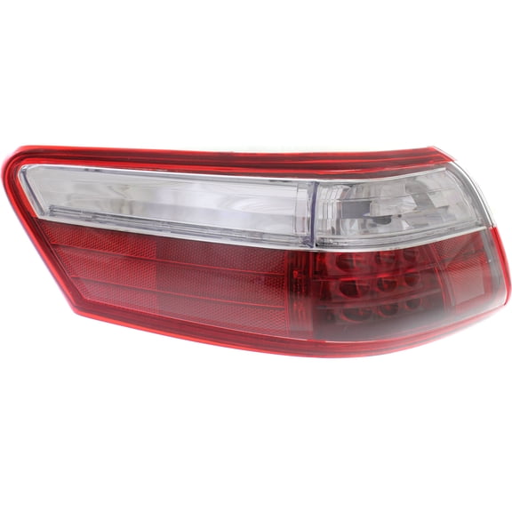 Tail Light Compatible With 2007-2009 Toyota Camry Left Driver Side, Outer