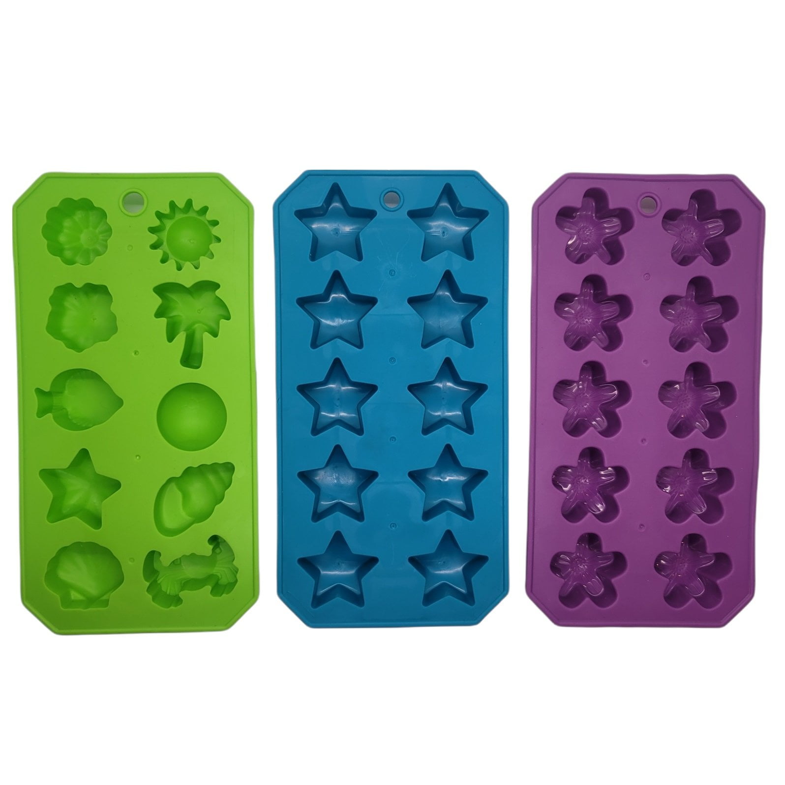 black silicone spider web ice cube tray mold makes 10 cubes brand new Halloween 