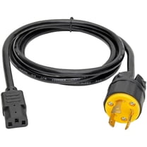 Tripp Lite Heavy Duty Power Extension Cord 15A 14AWG C13 to L6-20P 6ft P011006