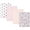 Pink Mint Floral 4-Pack, variant on Hudson Baby Cotton Flannel Burp Cloths 4-Pack, Multi Color Dino, One Size