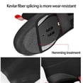 thumbnail image 4 of Cubrezapatos de ciclismo unisex con cubiertas de zapatos con cremallera cubiertas de zapatos gruesas impermeables para ciclismo bicicleta invierno, 4 of 9