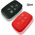 thumbnail image 2 of Dobrev Silicone Cover Keyless Entry Fob Case Protector Skin for Land Rover Range Rover Evoque LR2 LR4 Sport Freelander Discovery Smart Key, 2 of 5