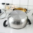 thumbnail image 2 of Stainless Steel Pot Glass Vented Lid Set Safe and Durable, 2 of 8