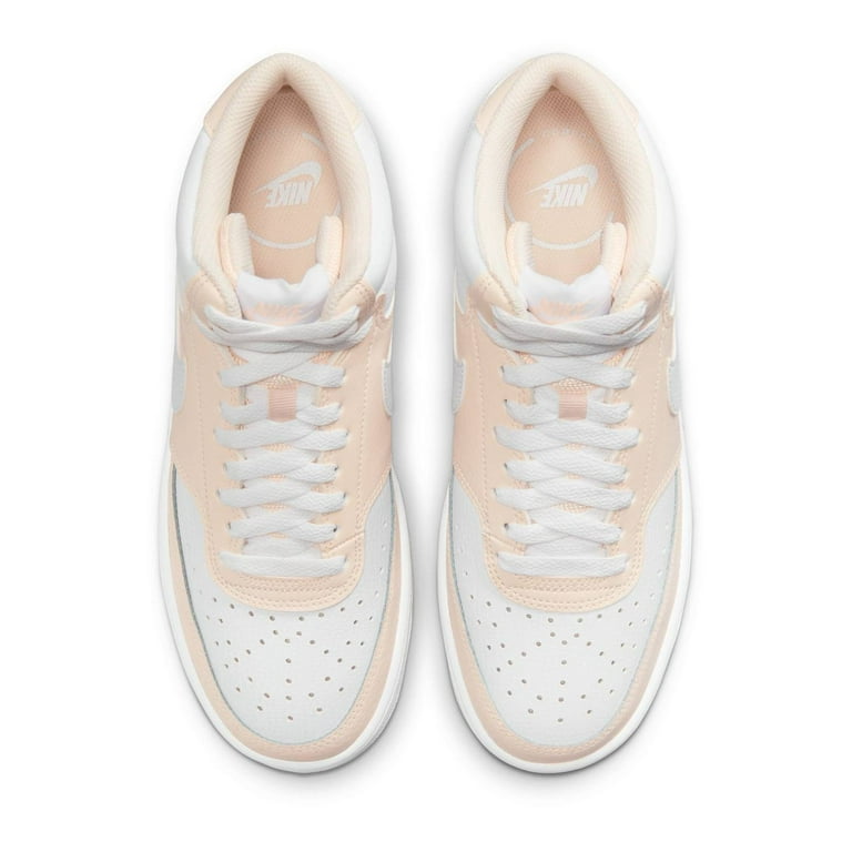 Nike Court Vision Mid-Top Women's Shoes Color: Black White Nike Court Vision Mid-Top Women's Shoes Color: Black White