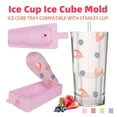 thumbnail image 3 of Secure and Robust Ice Molding Maker, Dishwasher Friendly, Easy to Operate for Whiskey Cocktail, Juice with Hollow Cylinder Design, 3 of 7