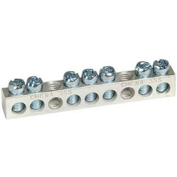 Square D Ground Bar Kit For Load Center - Attaches Ground Wire - Multicolor