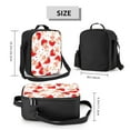 thumbnail image 2 of Picia Cute Mushroom Lunch box Lunch bag for men women Large capacity Lunchbox Reusable Lunch bags Insulated Lunch bag Lunch box cooler, 2 of 9