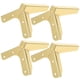 thumbnail image 1 of Metal Furniture Legs Modern Triangle Feet for Chair with Easy Installation 4Pcs, 1 of 5