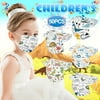 YZHM Kids Disposable Mask Kids Children's Mask Disposable Face Mask Industrial 3Ply Ear Loop 50PC Mask