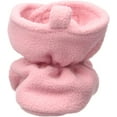 thumbnail image 3 of Hudson Baby Infant and Toddler Girl Cozy Fleece Booties, Strawberry Pink, 18-24 Months, 3 of 9