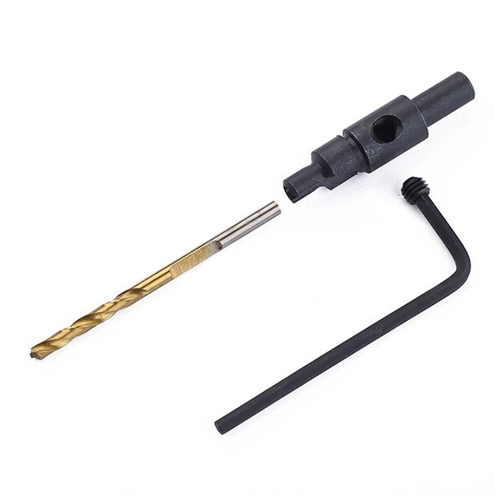 5 Pcs Countersink HSS Drill Woodworking Bit Set Drilling Pilot Holes