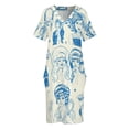 thumbnail image 4 of Vestido azul holgado con bolsillos de Babes & Bouffants Vestidos para mujer 2025 Vestido largo para mujer Vestidos de noche elegantes y chic para mujer, 4 of 7