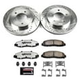 thumbnail image 3 of PowerStop Front Z36 Truck & Tow Carbon-Fiber Ceramic Brake Pad and Drilled and Slotted Rotor Kit Fits: FORD Select Models K1866-36, 3 of 9