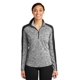 thumbnail image 1 of Sport-Tek® Ladies PosiCharge® Electric Heather Colorblock 1/4-Zip Pullover. LST397 deporte-tek LST397, 1 of 1