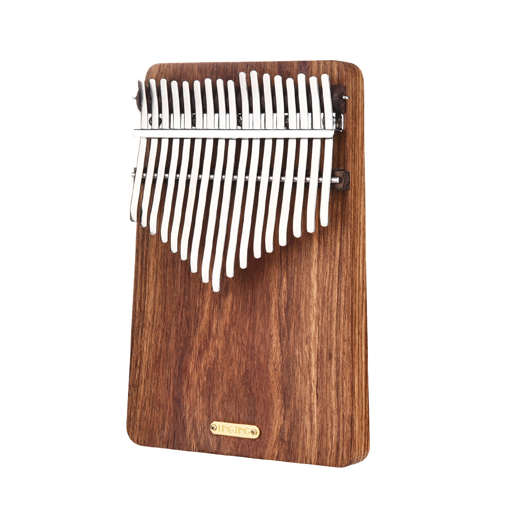 Thumb Piano,Sanza Wood 17 Key Wood Material Thumb Piano And Stickers Book Stickers Ideal And Portable Thumb Hammer Pickup Chain Decoration 17-key Portable Stickers Hammer Carry K17p -