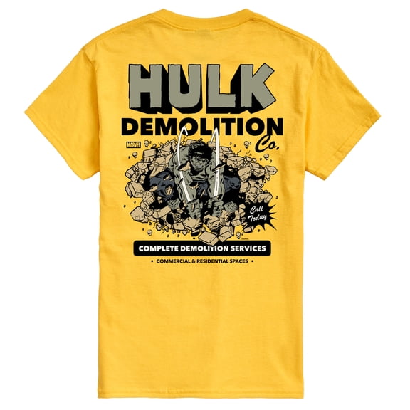 Marvel - Hulk Demo Men's Short Sleeve Graphic T-Shirt
