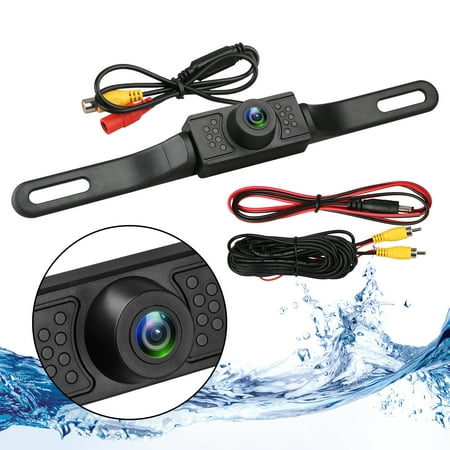 Backup Camera Night Vision, Car Rear View Parking Camera - Best 170° Wide View Angel - Waterproof Reverse Auto Back Up Car Backing