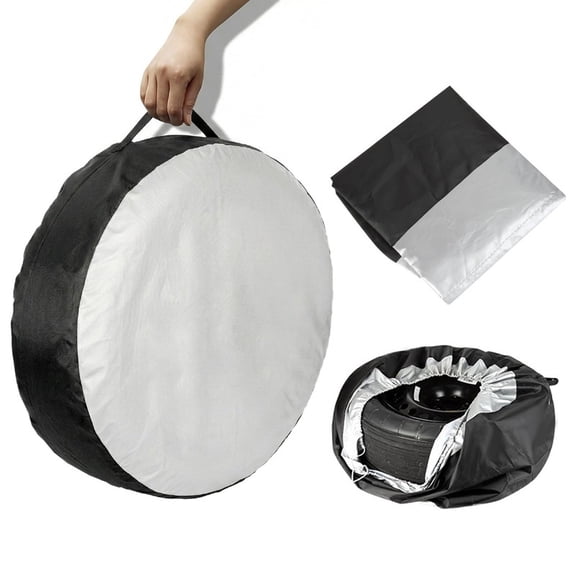 Spare Tire Cover, Tire Storage Bag, Waterproof Dust & Scratch Resistant Protector for Cars, SUVs and Trucks(L)