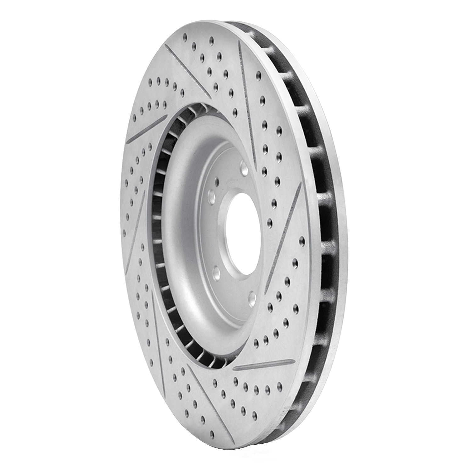 Dynamic Friction Company 830-72043L DFC Geoperformance Rotor - Drilled and Slotted