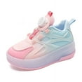 thumbnail image 3 of Kids LED Roller Skate Shoes with Wheel Light up Roller Shoes Kids Skates Sneakers Gift for Girls Boys Children, 3 of 12