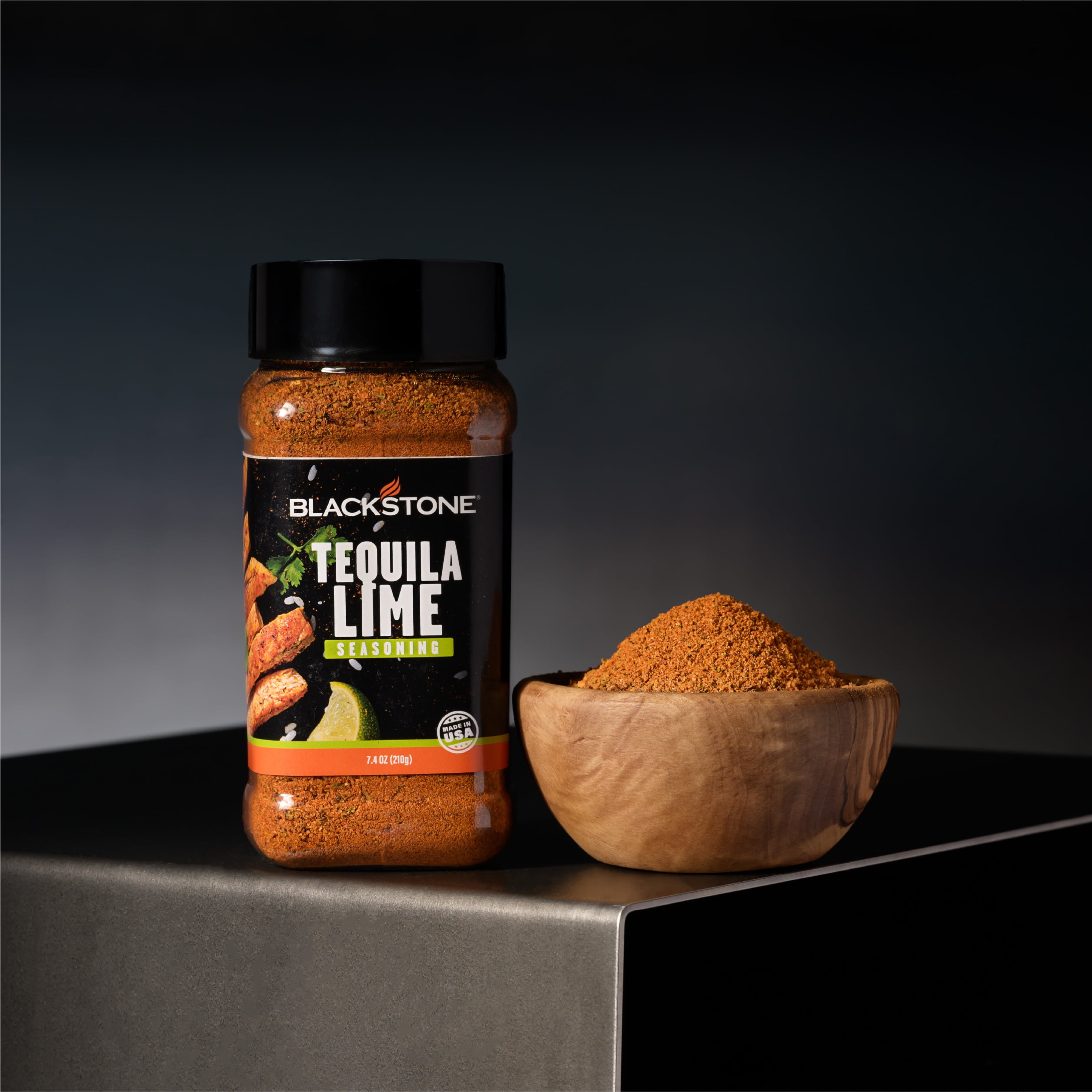 (2 pack) Blackstone Tequila Lime Seasoning, 7.4 oz - Gluten-Free